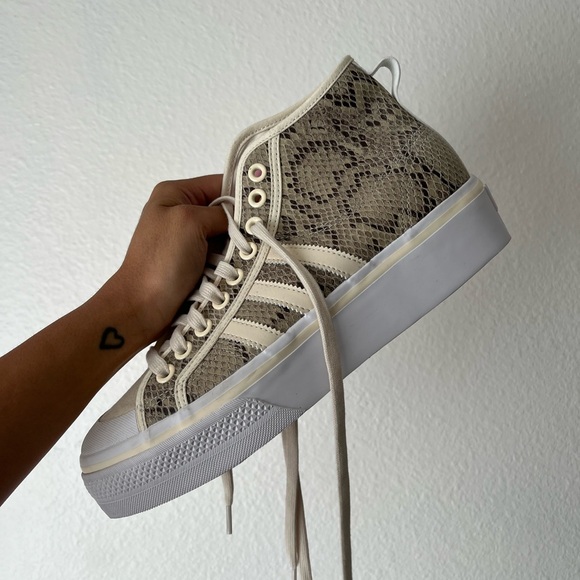 Adidas Platform Snakeskin Sneakers - Picture 1 of 5
